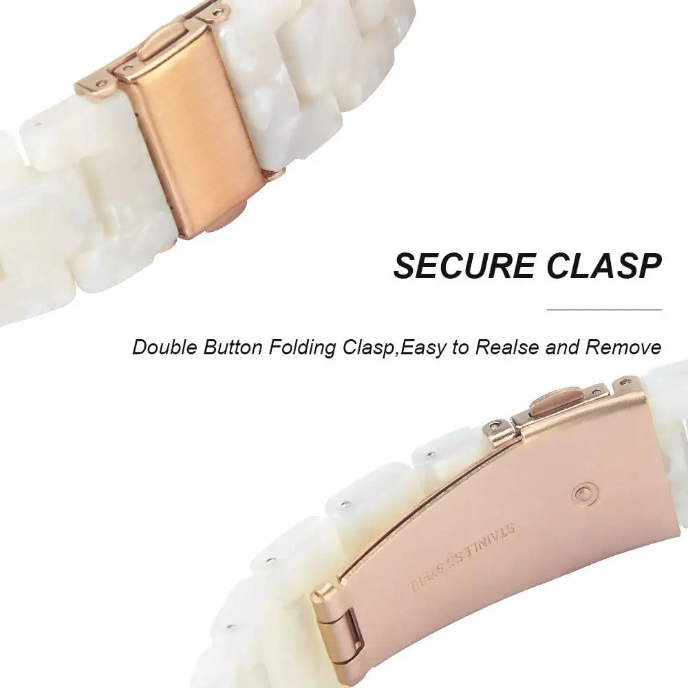 Resin Strap For Apple Watch Ultra Band 49mm Stainless Steel Buckle For Iwatch 8/7/6/5/4 Wristband Bracelet 42/44/45mm Strap