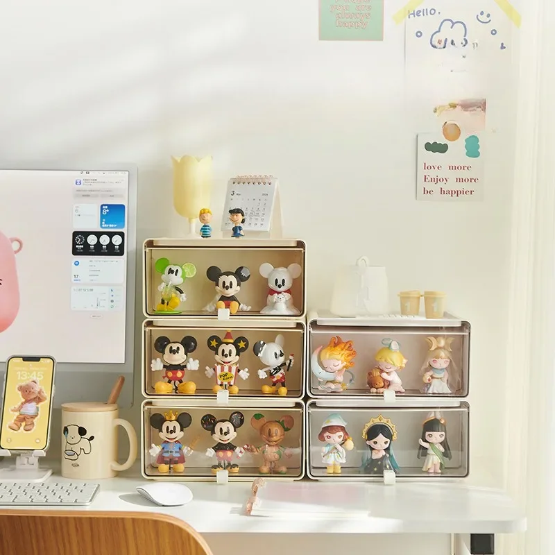 Бытовая глухая коробка для хранения стеллаж выставки товаров пылезащитная