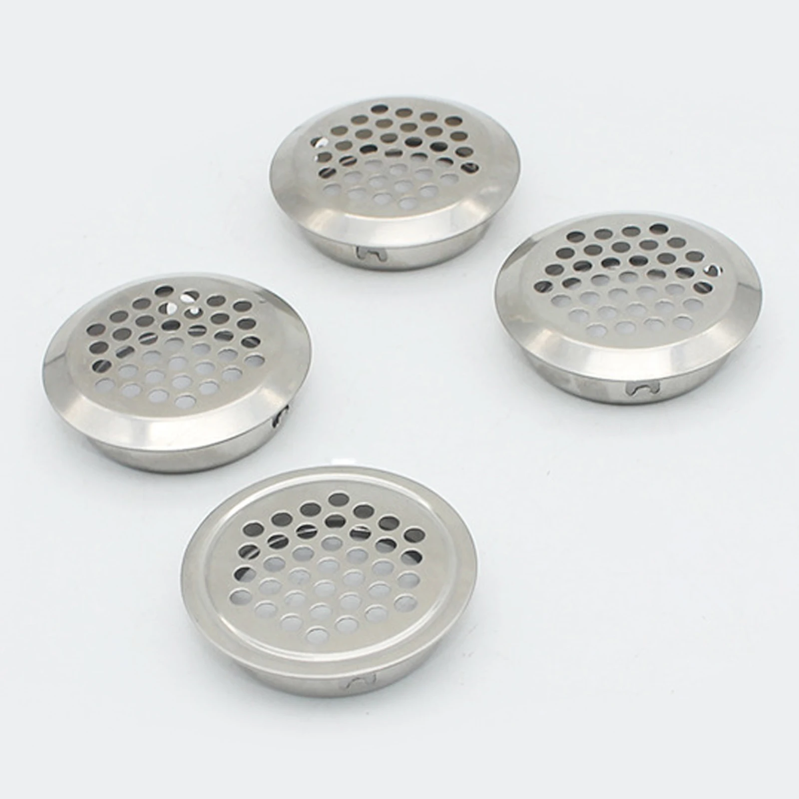 10 штук плоской поверхности вентиляционные решетки с отверстиями из нержавеющей стали 19/25/35/53 мм сетка пробка декоративная крышка прочная.