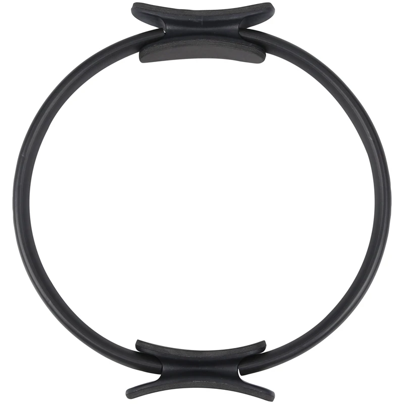 

NEW-2X Pilates Ring Magic Circle Body Sport Exercise Fitness Strength Yoga Tool-Black
