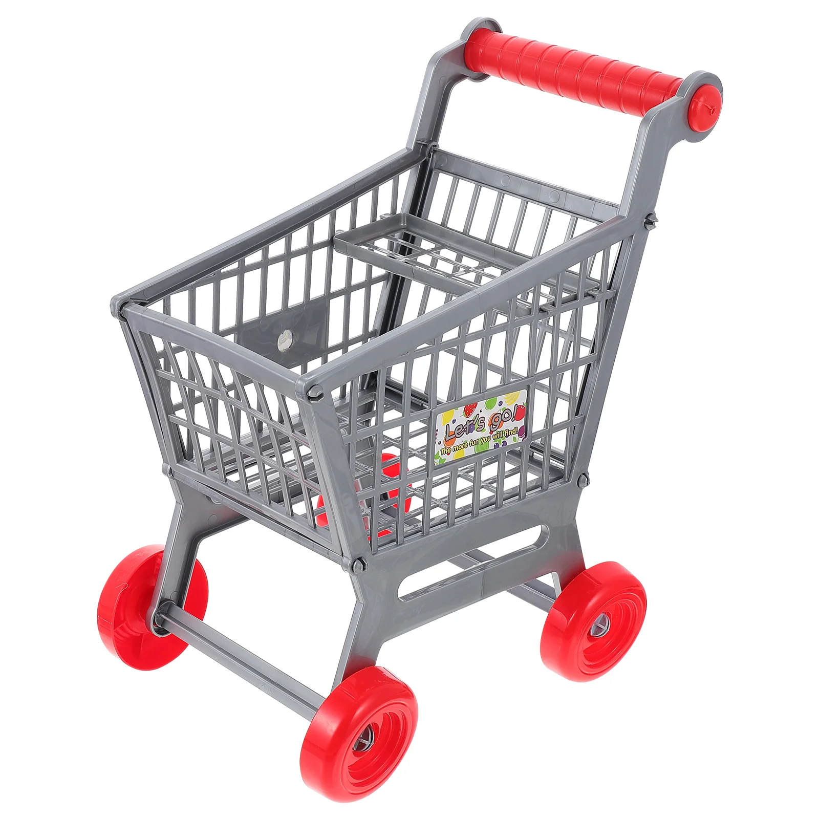 

Cart Shopping Kids Toy Mini Trolley Grocery Supermarkettoys Storage Play Handcart Pretendsimulated Playingstore Simulation