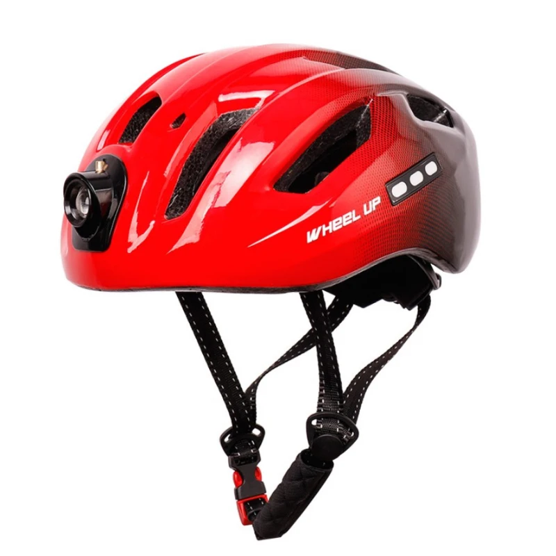 

Шлем горный велосипедный со встроенными задними фонариками