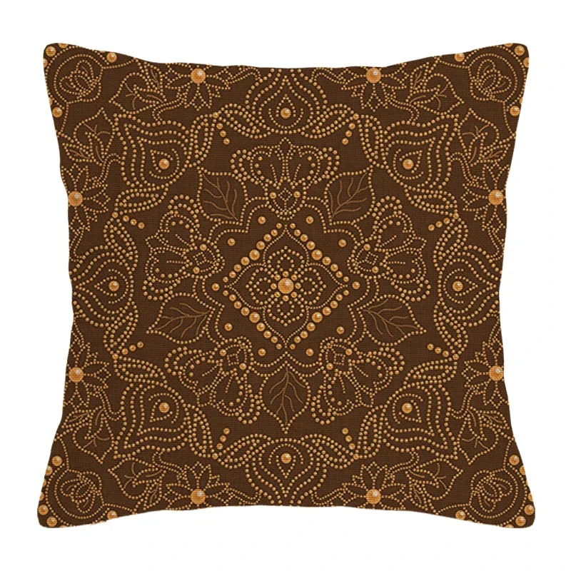 Декоративная наволочка для подушки в стиле бохо 45 х45 см 40 х40 60 х60
