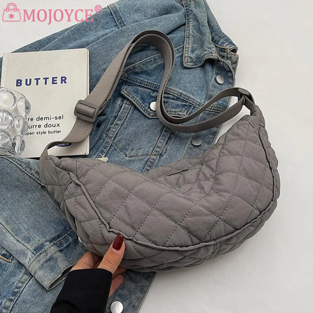 Модная стеганая сумка через плечо стильная для пельменей регулируемый ремень в