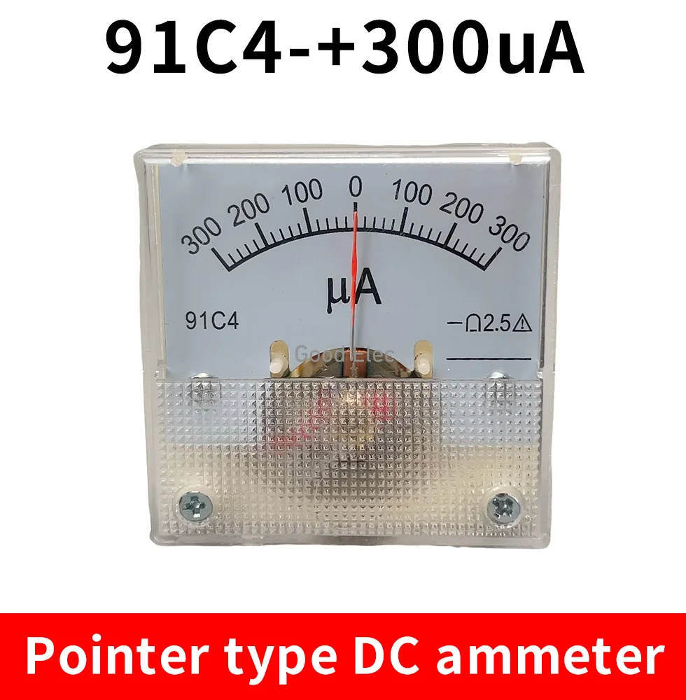 Амперметр указателя постоянного тока 91C4-UA 50 А-0-50 А 100 А-0-100 200 А-0-200 300 А-0-300