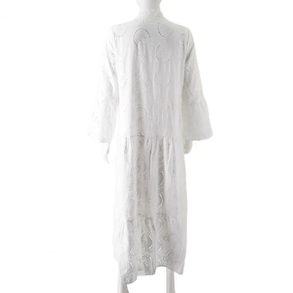 Платье С Кружевными Расклешенными Рукавами Купить