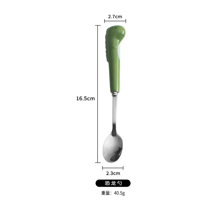 

Детские ложки из нержавеющей стали с керамическими ручками