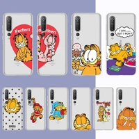 bandai garfield phone case for samsung a51 a52 a71 a12 for redmi 7 9 9a for huawei honor8x 10i clear case