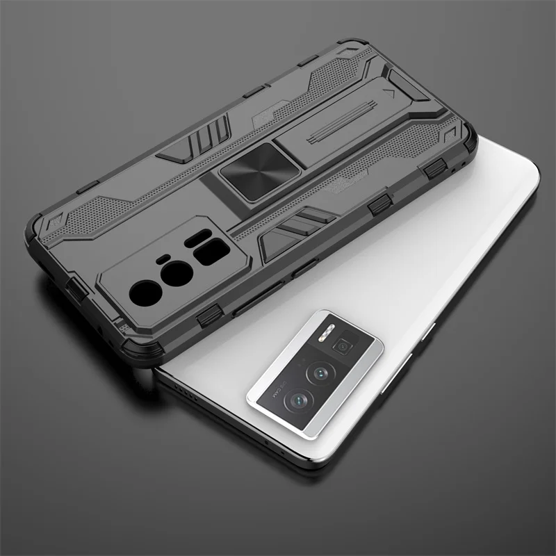 

For Xiaomi Redmi K60 Pro Case Car Magnetic Holder Armor Shockproof Phone Cases for Xiaomi Redmi K60 Pro K60Pro Stand Back Cover