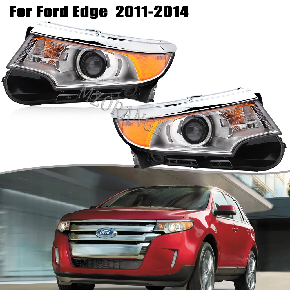 Đèn LED Xe Hơi Ô Tô Đèn Pha Cho Xe Ford Edge SE SEL 2011 2012 2013 2014 Phiên Bản USA Đèn Sương Mù Đèn Chạy Ban Ngày Đèn Xe Ô Tô phụ Kiện