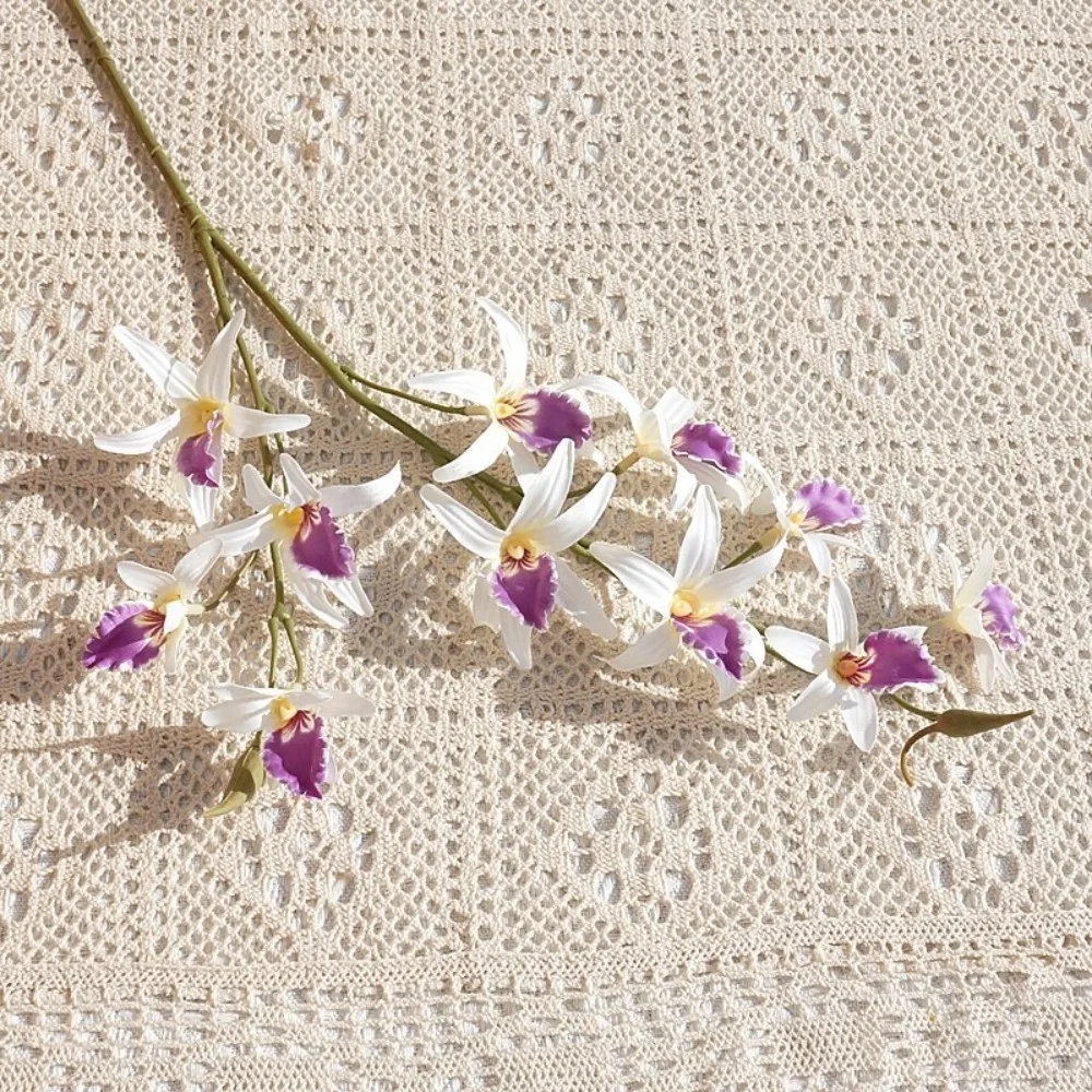 Искусственная ветка орхидеи Dendrobium 90 см