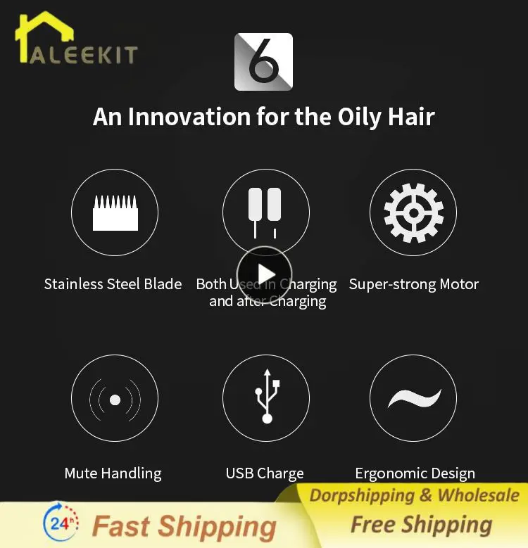 

T9 Men's Barber Retro Hair Trimmers Professional Razor Trimmer USB Hair Cutting Machine Cordless Hair Clipper Beard Man Shaving