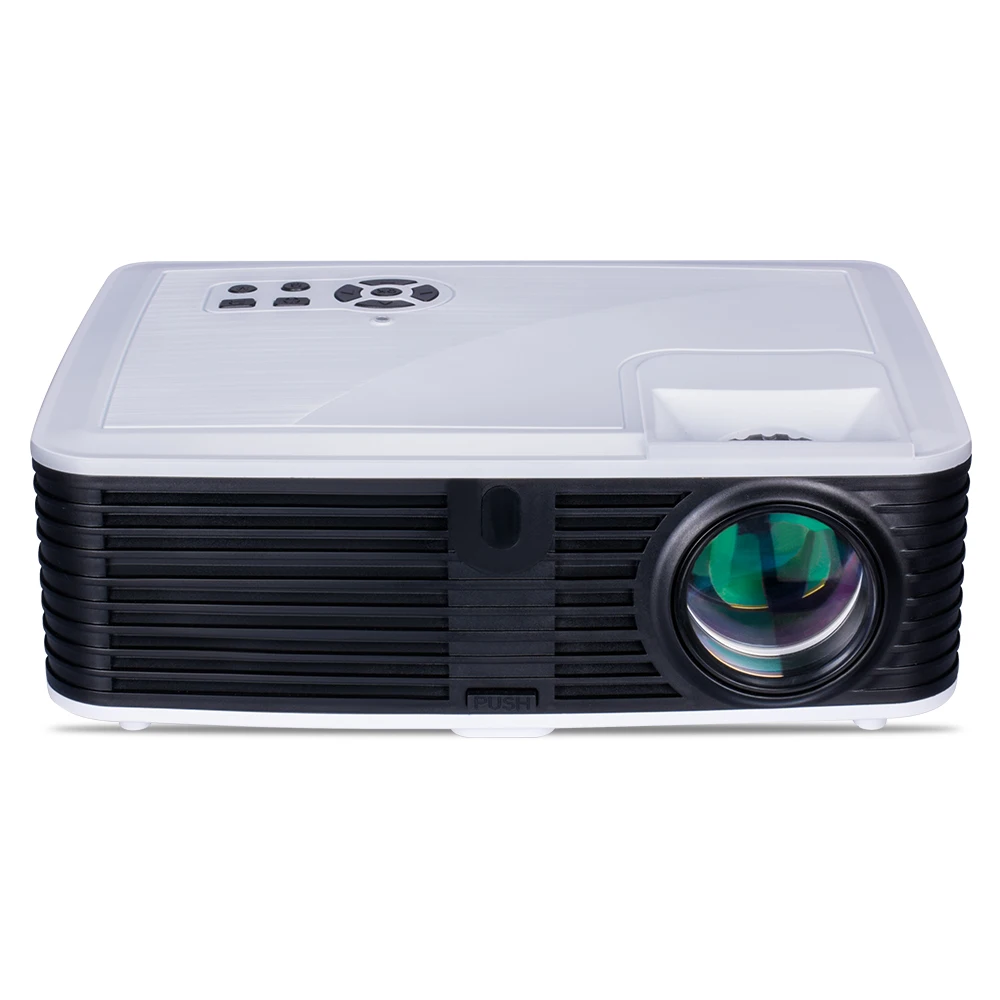 

2021 New Arrival Projector 3d 4K Android 6.0.1 OS Inbuilt Data Show Projector, 4000 Lumens Outdoor Projector