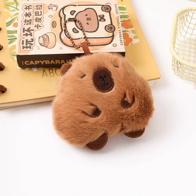 Милые капибары писк плюшевые игрушки куклы креативный брелок для рюкзака
