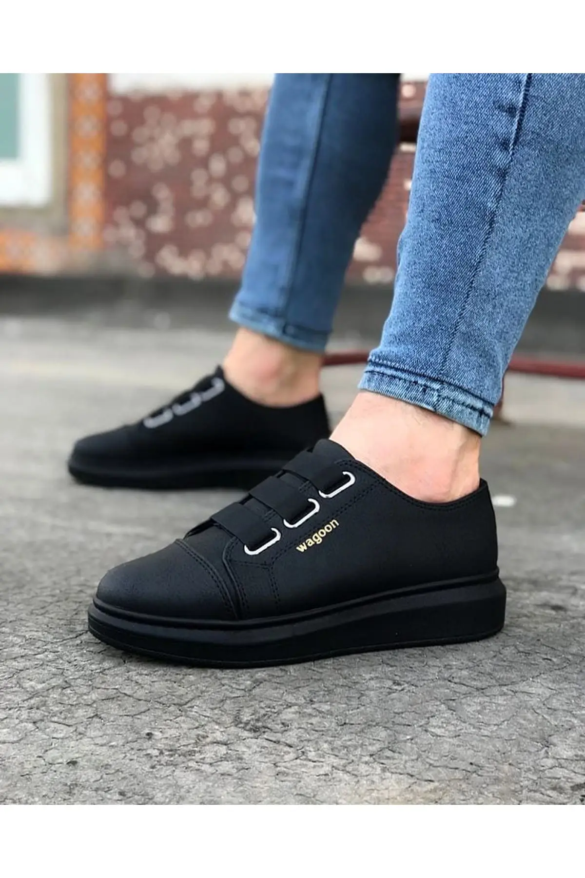 

Autumn Men Shoes Faux Leather Lace-up Unisex Bottes Pour Hommes Sneakers Comfortable Flexible Fashion Camouflage Botas De Hombre Lightweight Odorless Running Breathable Hot Sale Air New Brand Wg026 Charcoal Thick