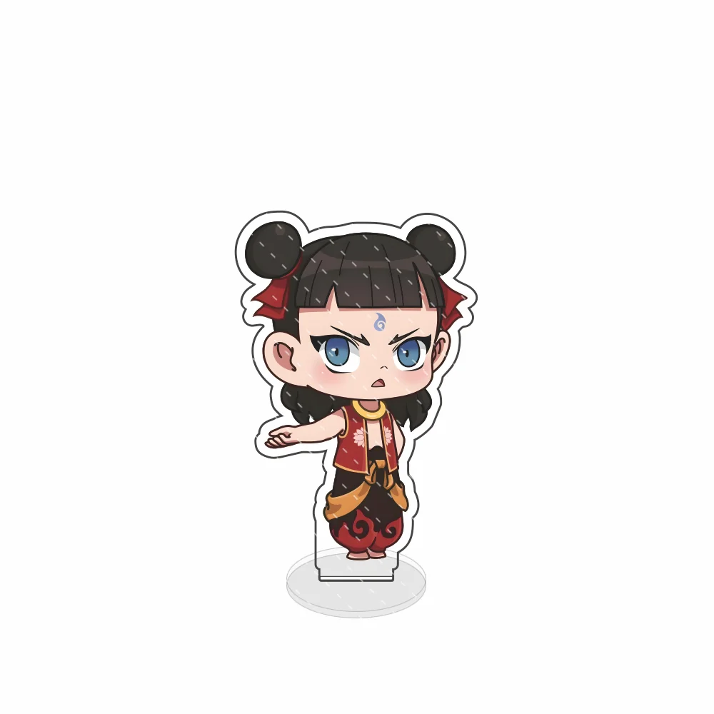 Новый Ne Zha 2 10 см акриловый аниме Aobing Nezha фигурка подставка модель настольный декор