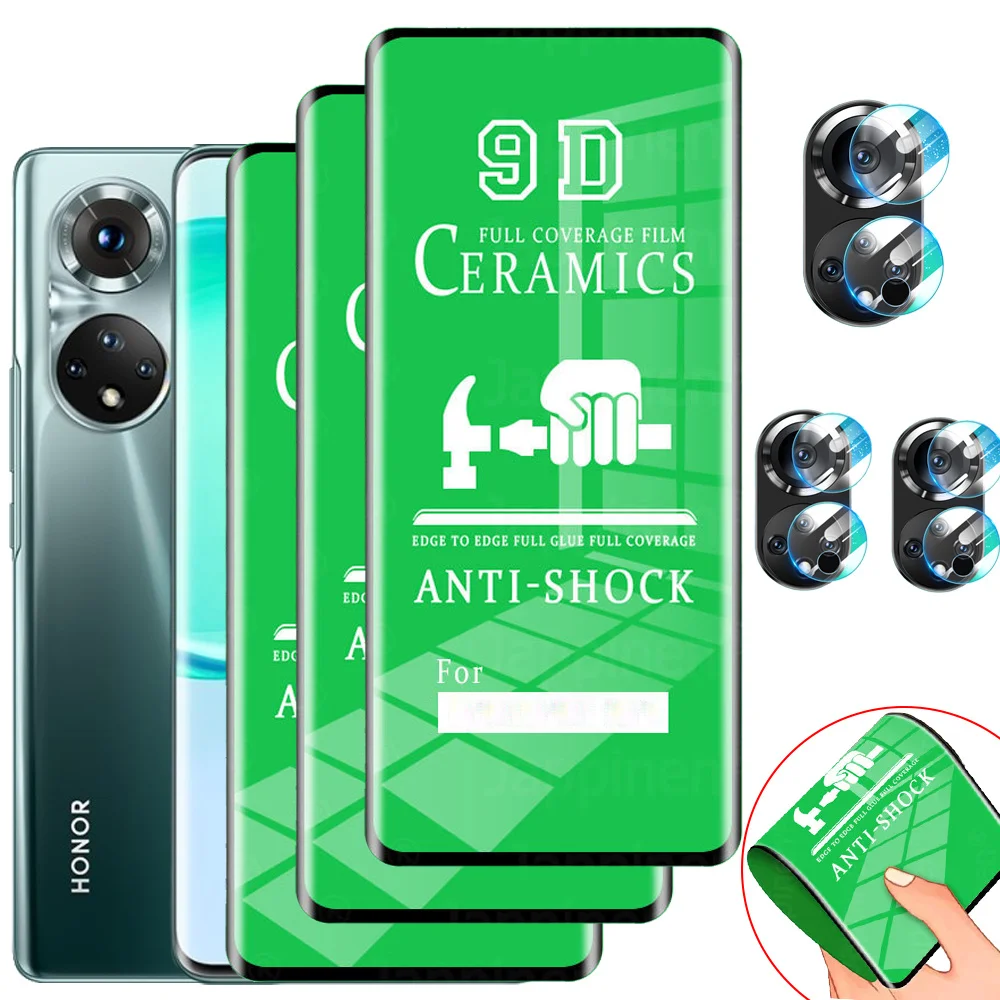 

Керамическое стекло HD для Honor 50/50 Lite, защитная пленка для экрана Honor 50 Pro SE, пленка для объектива камеры Honor50, легкая Передняя пленка для Honor 50 Lite
