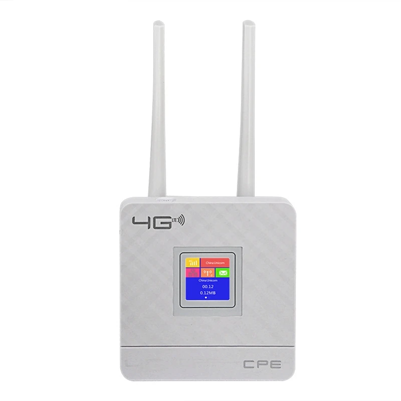 

Домашний роутер cpe3g 903 LTE 4G, внешние антенны, Wi-Fi модем CPE, беспроводной роутер с портом RJ45 и слотом для SIM-карты, вилка стандарта США