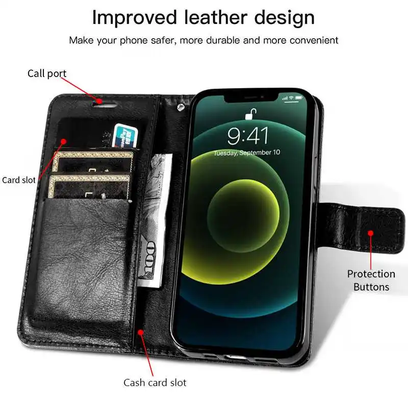 Однотонный кожаный чехол KatyChoi для Huawei P Smart 2019 телефона |