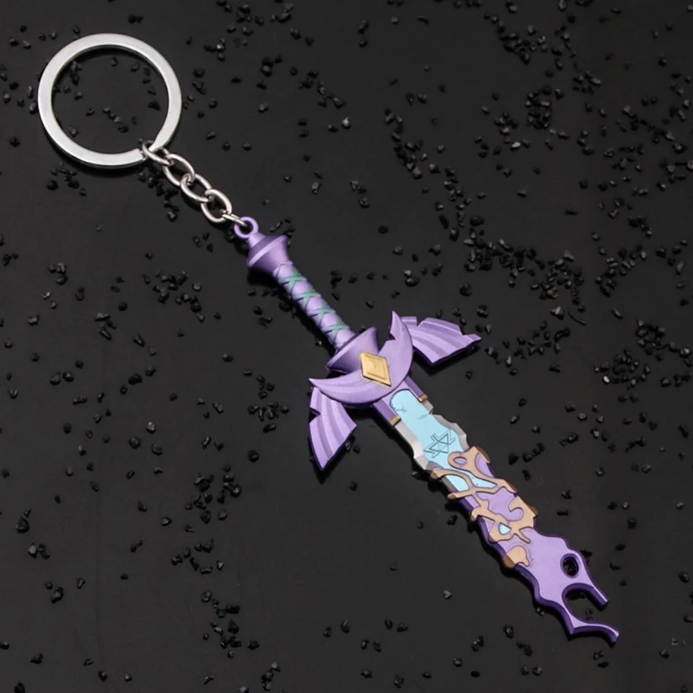 

Zelda Tears Of The Kingdom Keychain Game Collection Metal Memorial Gift Tears of The Kingdom Weapon Model Role Play Toy