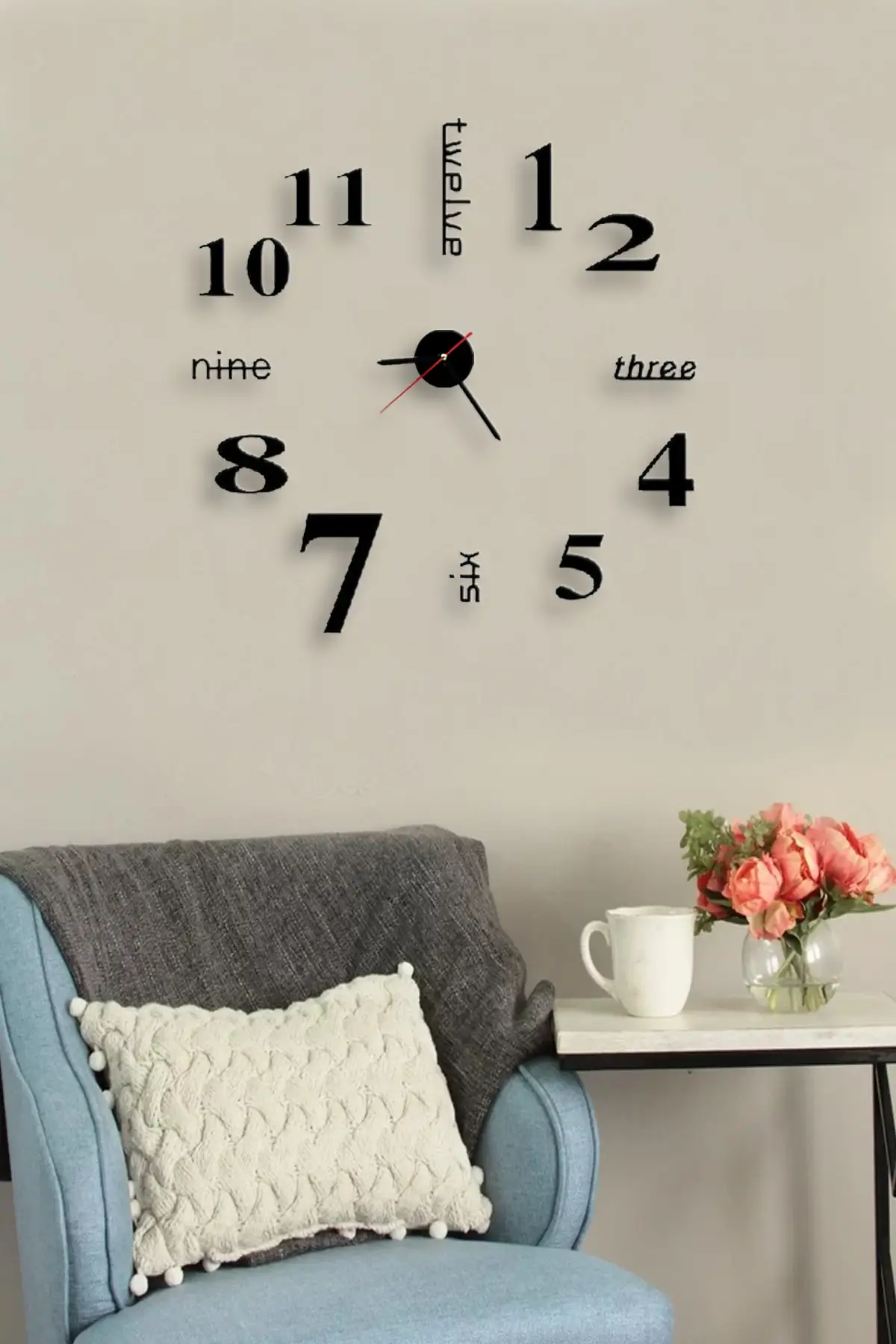 

Decorative Mdf Wall Clock 50x50cm medium coffee table coffee table