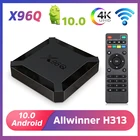 ТВ-приставка X96Q, android 10, Allwinner H313 Quad Core, Smart TV BOX, Android 1G8G, 2G16G, Wi-Fi, 2,4G, медиаплеер, телеприставка PK x96 mini