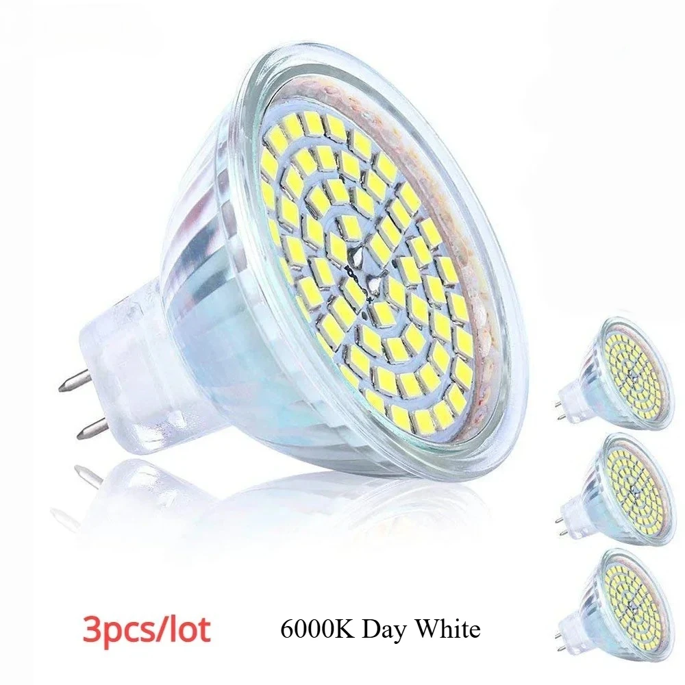 

Melery MR16 Светодиодные лампы Nature White 3000K/6000K 5W 3шт