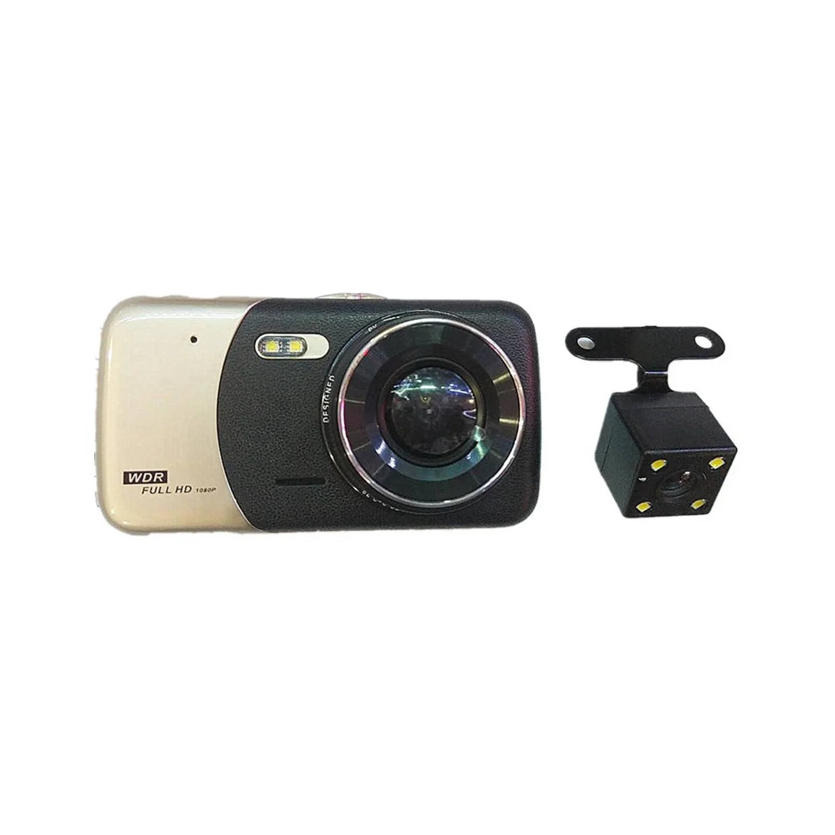 

Car DVR 4Inch Dual Lens Car Camera DVR Camcorder Full HD 1080P Night Vision Dash Cam Parking Recorder Video Registrator
