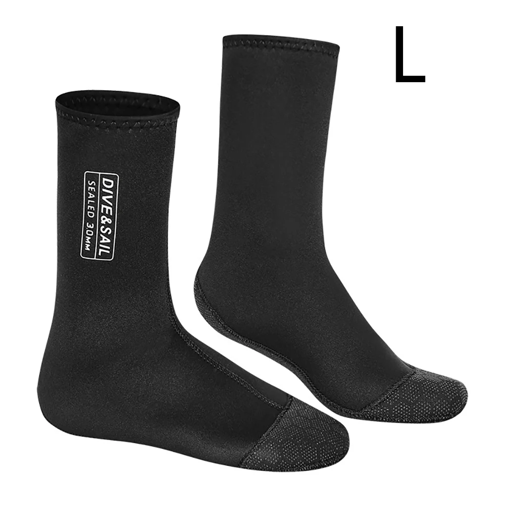 

Pack of 2 DIVE SAIL 3MM Neoprene Socks Cold-proof Wear-resistant Warm Three-layer Footwear Non Slip Toe Cap Wetsuit Shoes