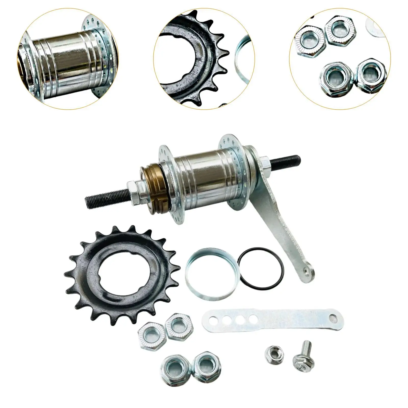 Набор для переоборудования велосипедных втулок комплект с фиксированной