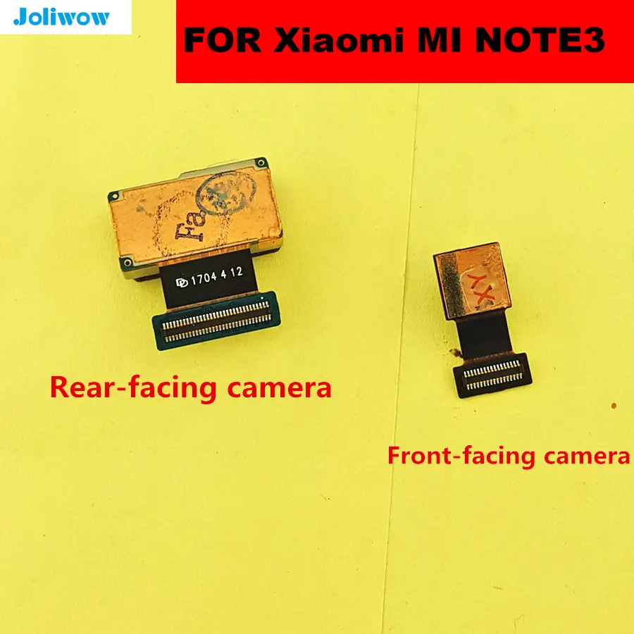 FOR xiaomi MI Note3 Front Rear camera Module Flex Cable Replacement Parts For Xiaomi Mi Note 3 Rear camera enlarge