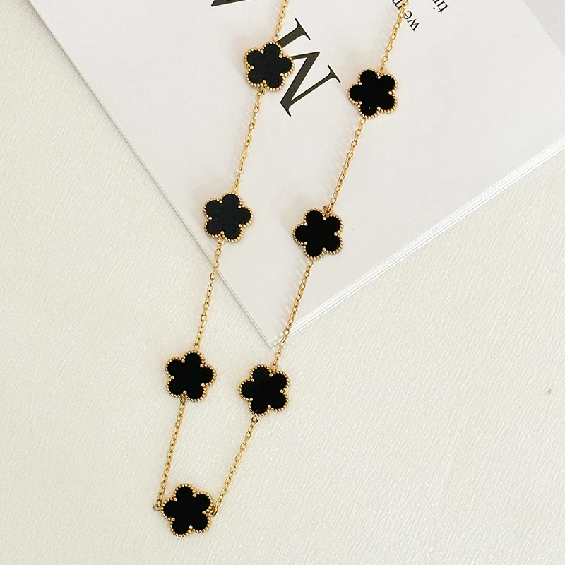 

Цепочка для свитера женское ожерелье из нержавеющей стали элегантные женские ожерелья длинное ожерелье для женщин рождественский подарок высококачественные ювелирные изделия