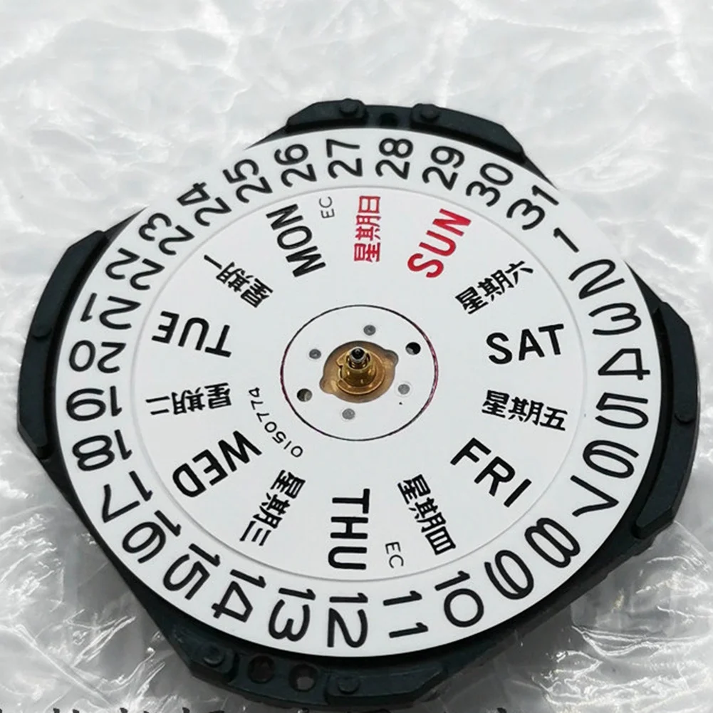 Часы с японским механизмом VX43E VX43 кварцевый механизм тремя контактами двойным