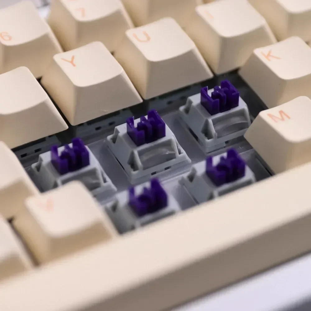 Zichuan Серебряный переключатель для горячей замены механической клавиатуры на