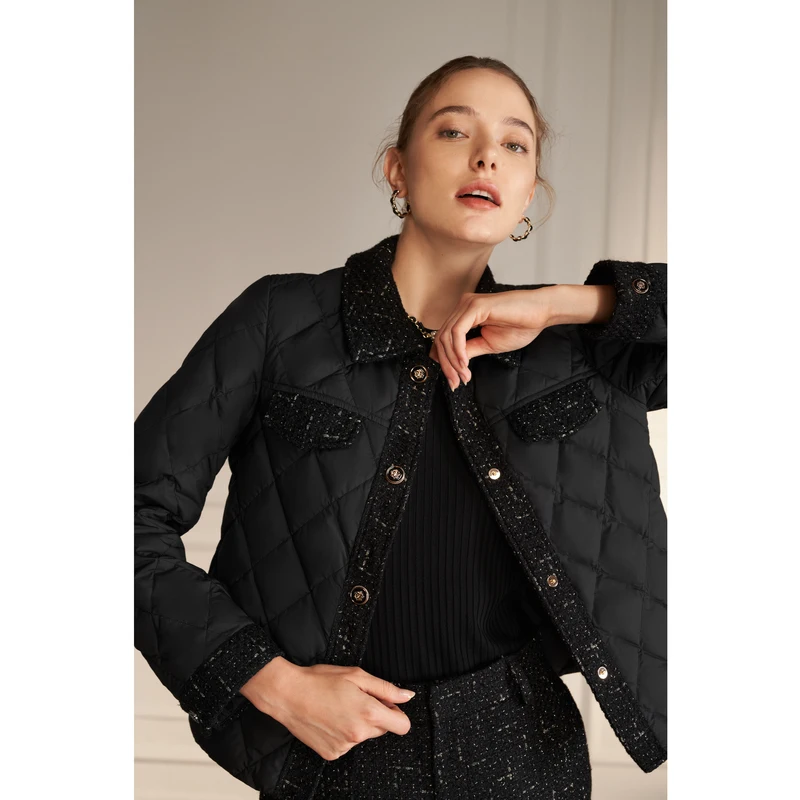 Новинка осенне-зимний легкий пуховик Bosideng с гусиным пухом короткая рубашка B20134128