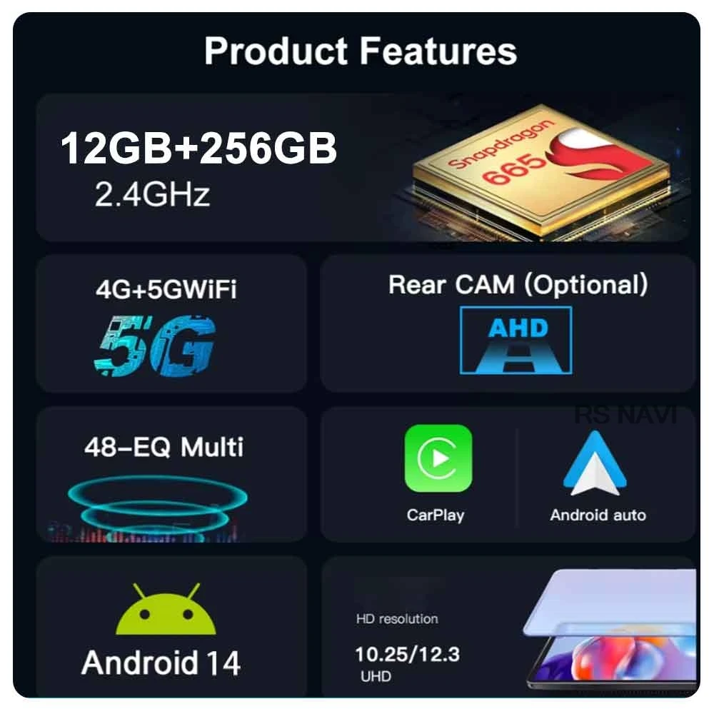 Автомобильный радиоприемник на Android 14 для FIAT 500 Abarth 2007 -2015 5G WIFI DVD Мультимедийная