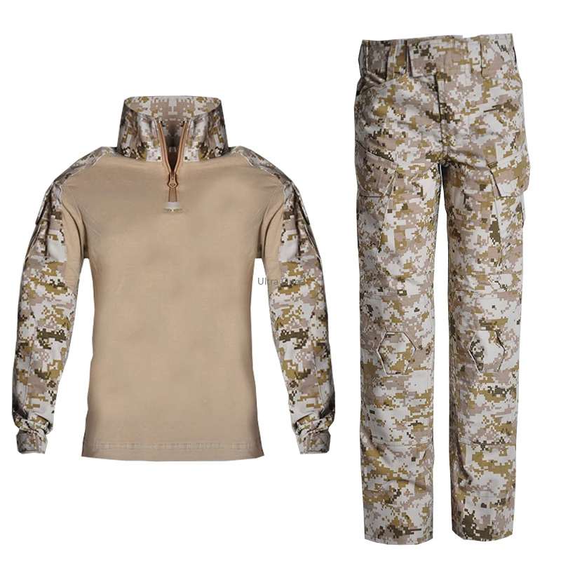 

Детская уличная одежда для страйкбола, пейнтбола, тактическая стрельба, униформа Cs для военных игр, Детские тренировочные костюмы для пеших прогулок, набор