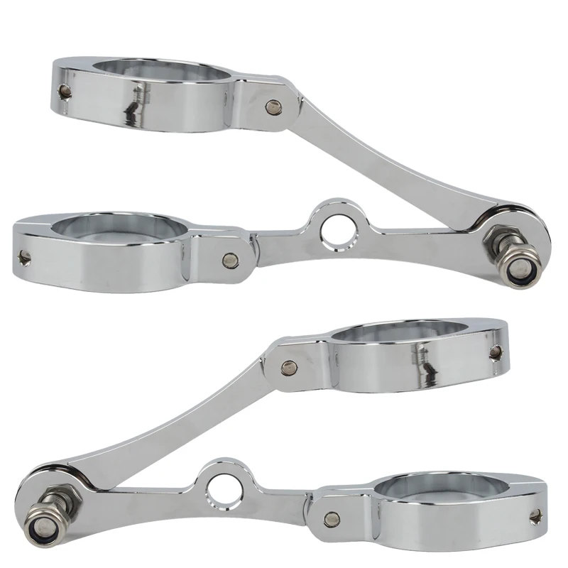 

Powermotor Универсальный кронштейн для мотоциклетной фары 39/41 мм для Harley Cafe Racer Yamaha Suzuki