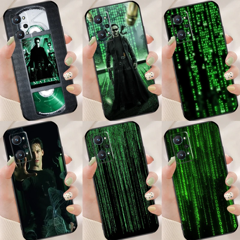 Buy Matrix Coque For Realme 8i 7 8 Pro GT Neo 2 Master C21 Phone Case OnePlus 9 8T 9R Nord2 on