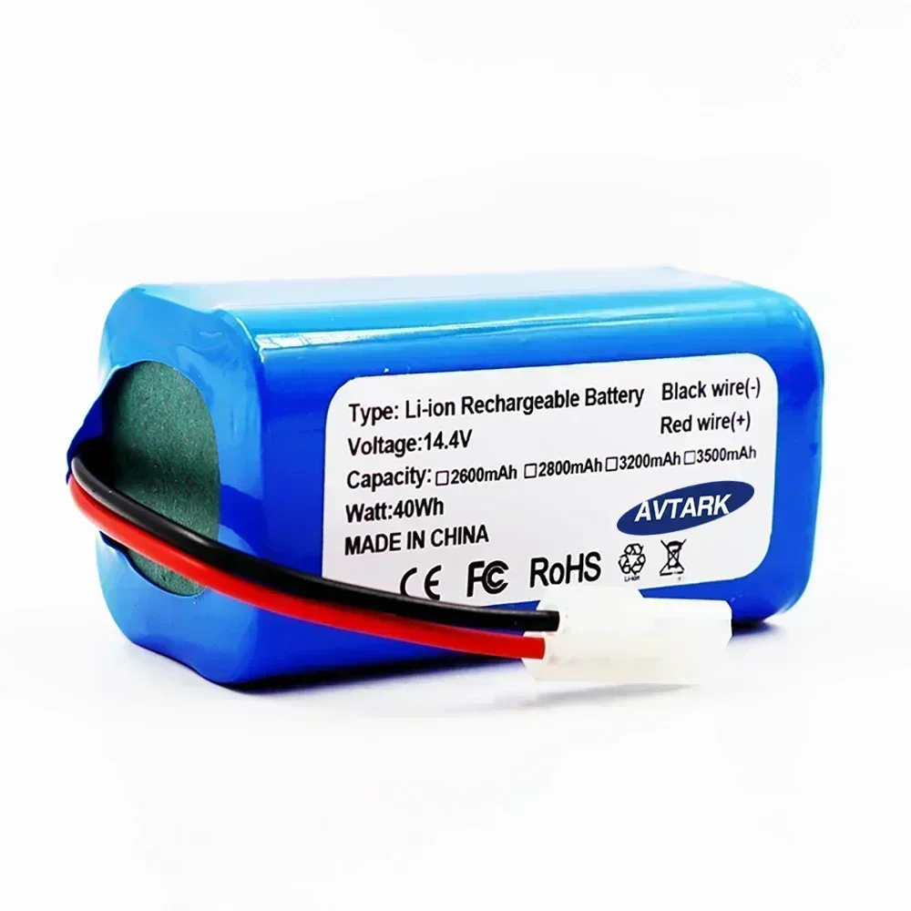 Original 14.8V 3500mAh Li-ion Battery for Xiaomi G1 MI Robot Vacuum-Mop Essential MJSTG1 Vacuum Cleaner 18650 Pack