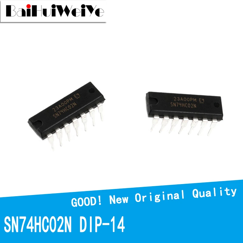 10 шт./партия, чипсет SN74HC02N 74HC02 SN74HC02