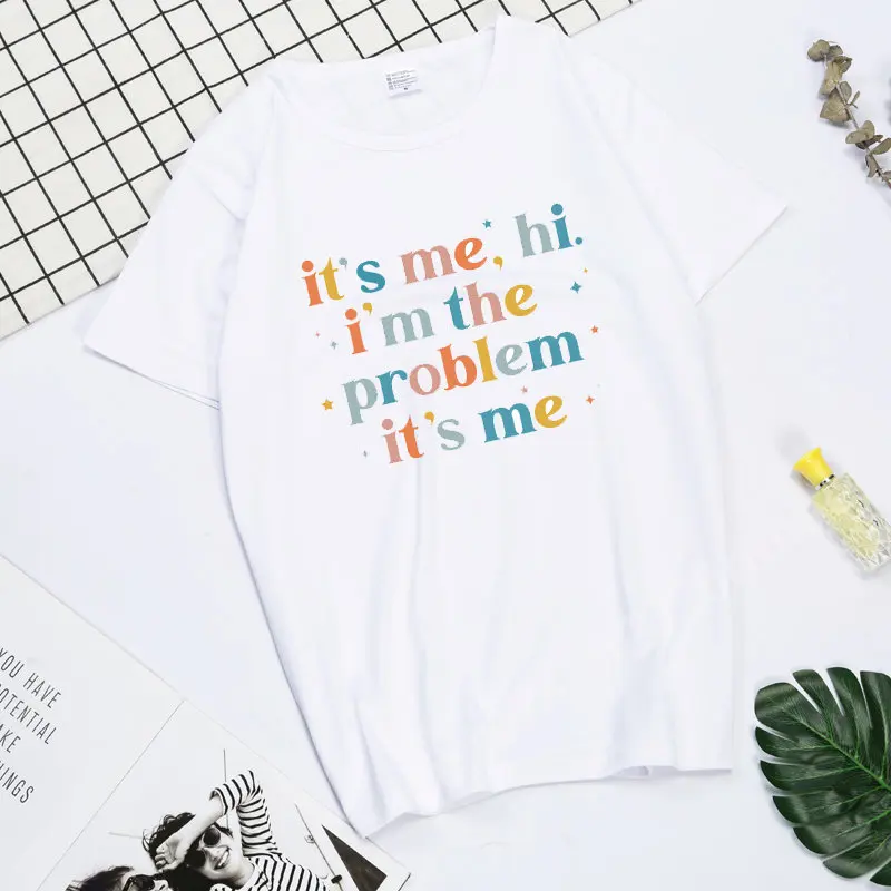 

Colorful Letters T Shirts for Women Clothes Album Inspired Short Sleeve Tops Summer Female Casual Tees Oversized Graphic T Shirt