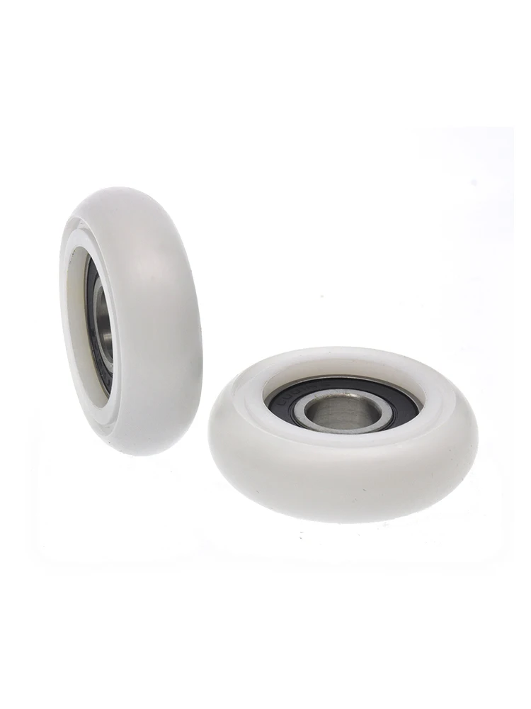 1 шт. 12x45x14 мм сферическая дуга r8 роликовое колесо с полиоксиметиленовым покрытием