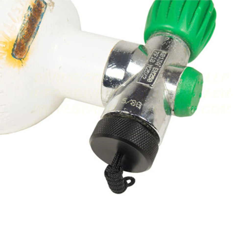 

Brand New Dust Plug DIN Tank Valve Black Color Breath Dust Cover DIN Regulator Dust Cap Cover Dust Cover Lanyard