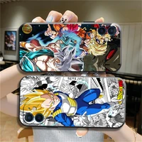 japan anime dragon ball funda phone case for iphone 11 13 12 pro max 12 13 mini x xr xs max se 2020 7 8 6s plus celular shell