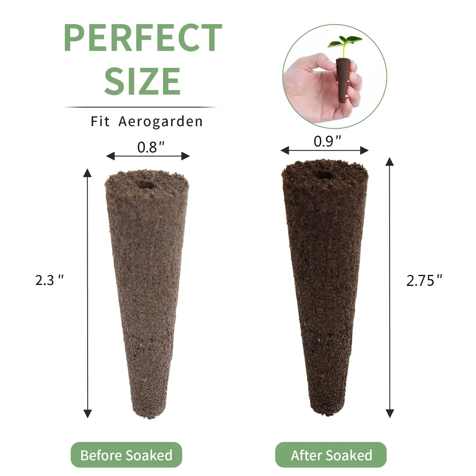 Набор губок для выращивания корней совместимых с AeroGarden набор гидропонной