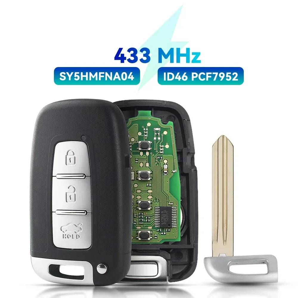 

Умный дистанционный ключ KEYYOU 433 МГц ID46 для Kia Forte Soul Rio Borrego Sorento Optima Hyundai I30 IX35 Sonata Genesis Equus Veloster