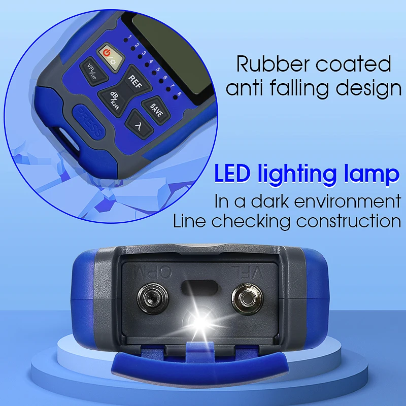 Измеритель оптической мощности Многофункциональный Визуальный измеритель