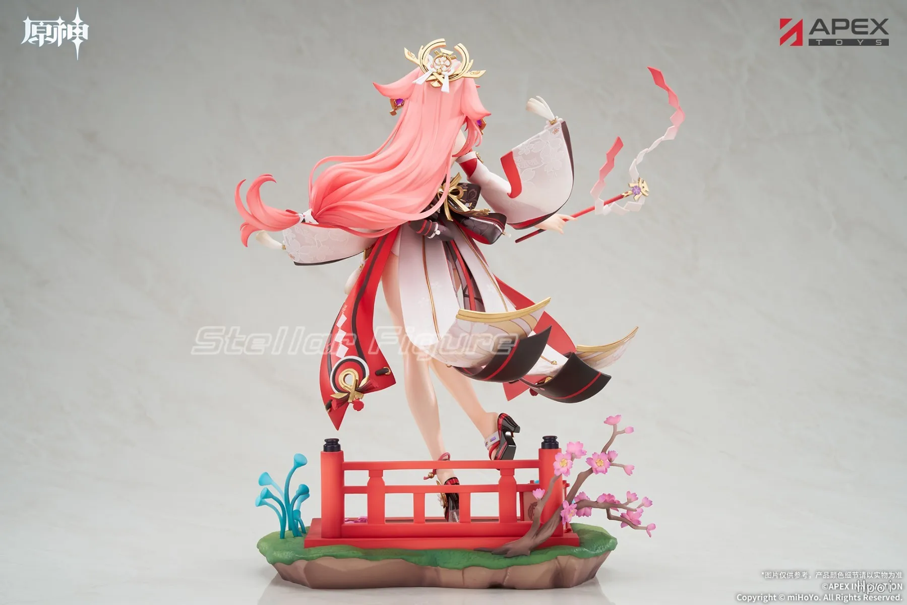 Фото 【SF】В наличии APEX-TOYS MiHoYo Yae Miko Коллекционная фигурка в масштабе 1/7, модель, подарок №4