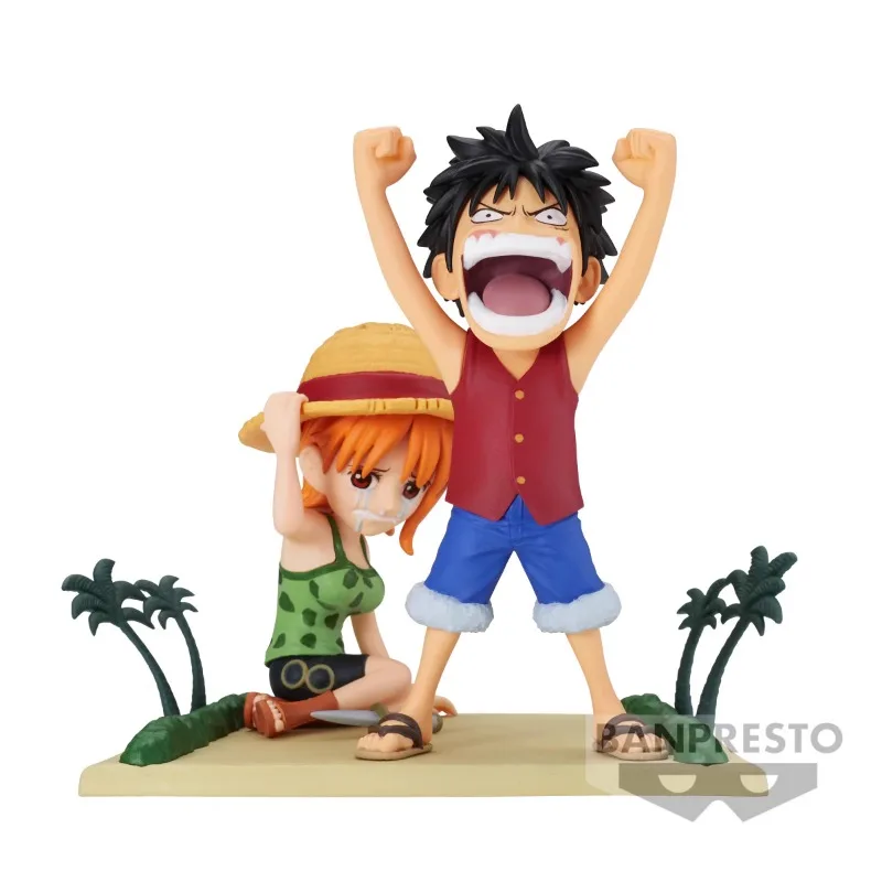 В наличии оригинальная подлинная игрушка BANPRESTO WCF LOG STORIES Nami Monkey D Luffy аутентичная